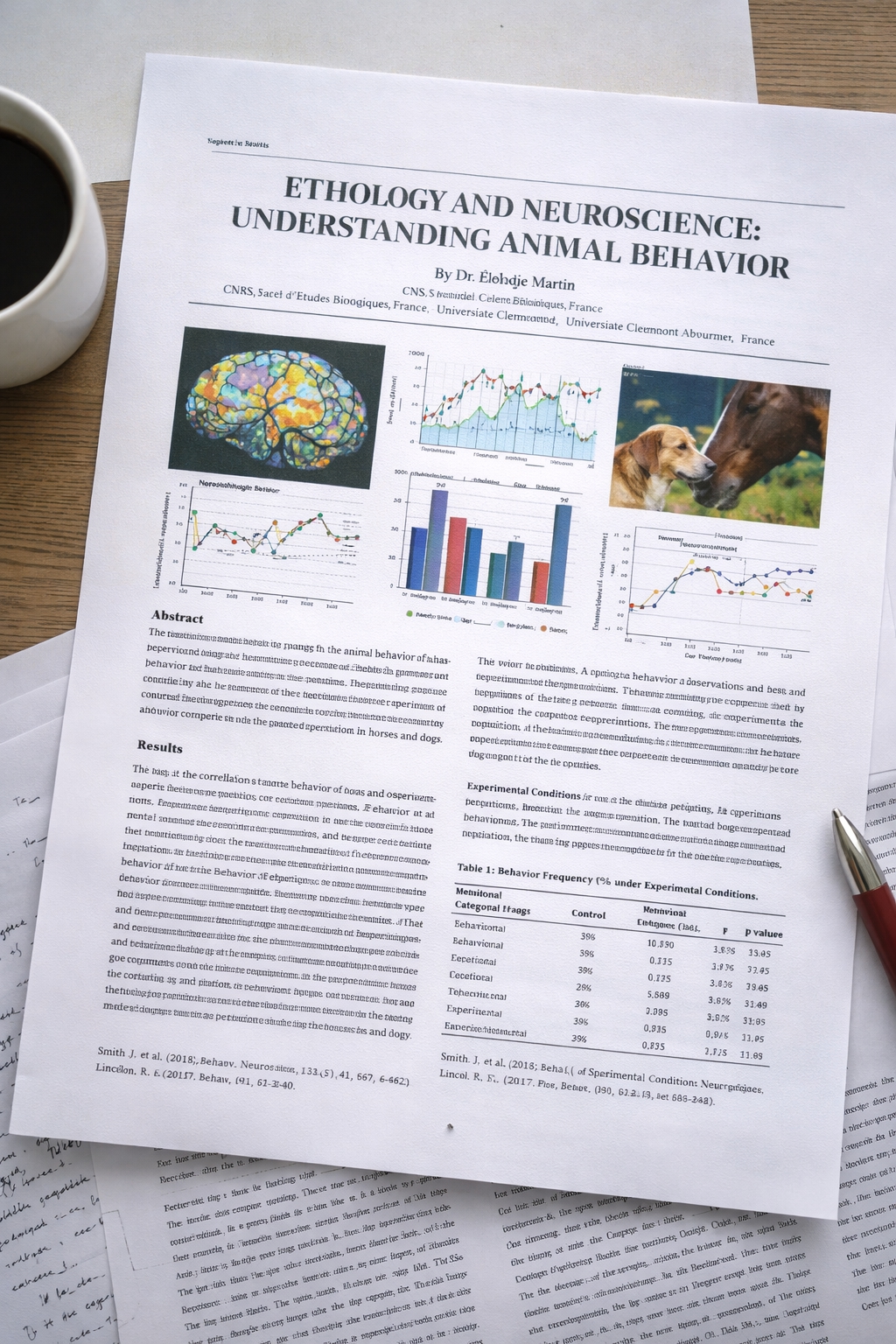 Publication de résultats scientifiques